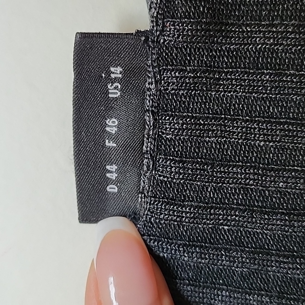 Akris Black Ribbed Sweater - Picture 9 of 16